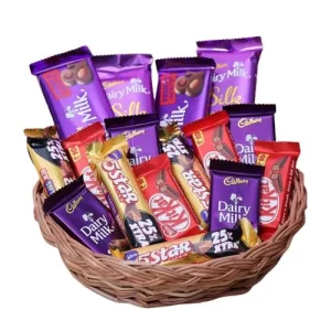 chocolate basket